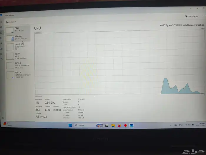 لابتوب العاب RTX 3070 2