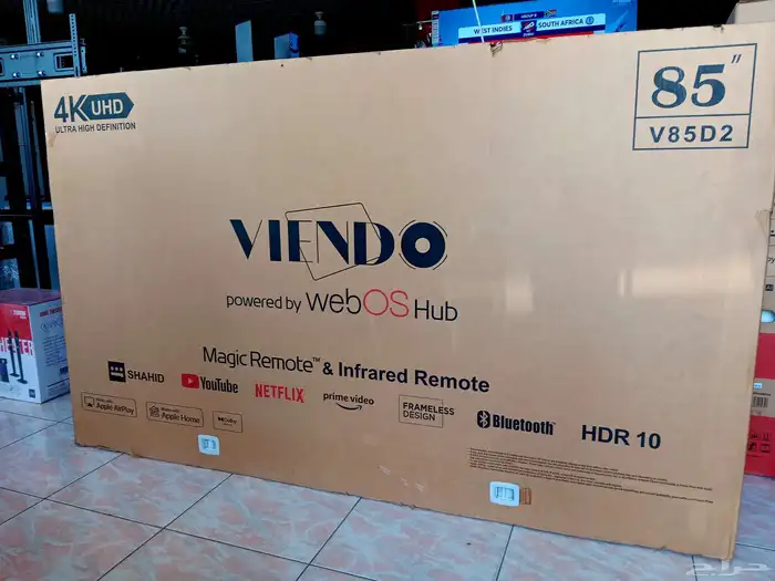 بيع أحدث شاشات تلفزيون سمارت 4k QLED LED واي فاي 2