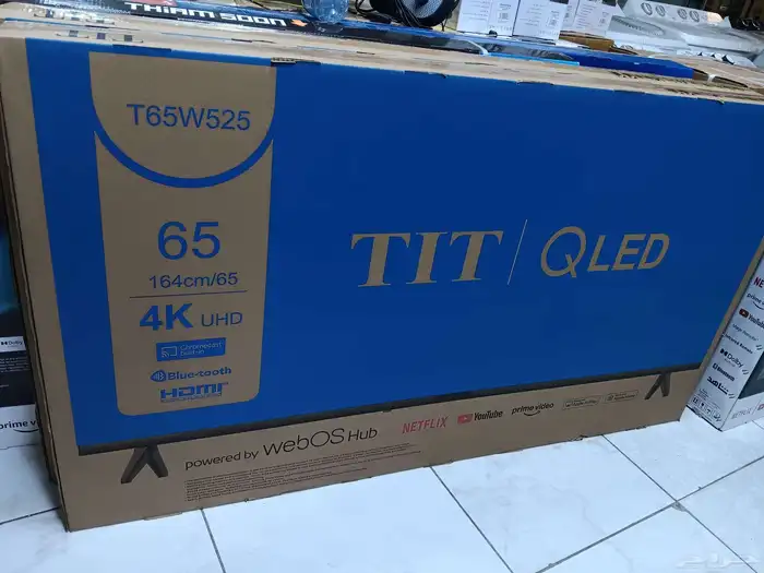 بيع أحدث شاشات تلفزيون سمارت 4k QLED LED واي فاي 8