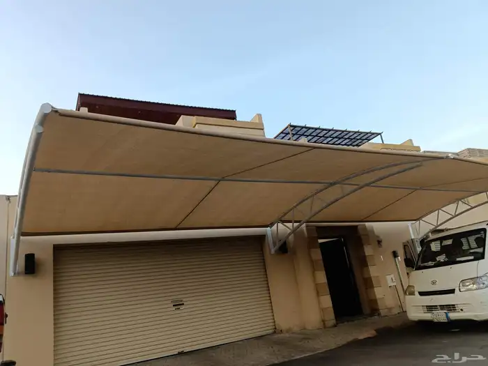 مظلات مواقف للسيارات جده 7