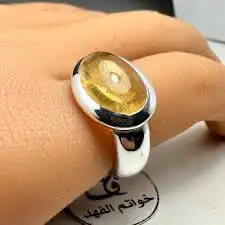خواتم رجالي مع العقيق اليماني والبيع بالجمله فقط 2