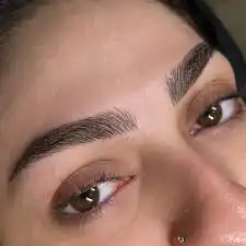مايكرو بليدينغ حواجب مرسومه بشكل انيق شعره شعره يوجد عروض ل 0