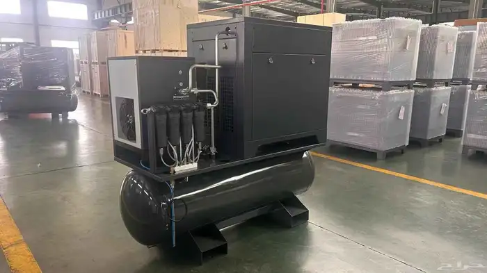 كمبريسر هواء 20 حصان - 16 بار الماكينات فايبر ليزر 2