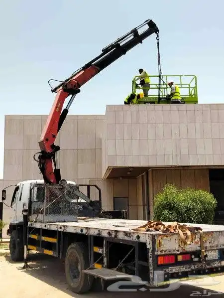 رافعة الونش كرين سطحة للايجار جده 10طن 4
