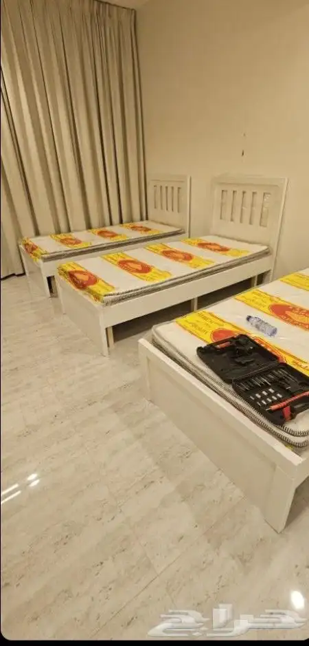 سرير خشب ديكوار 15