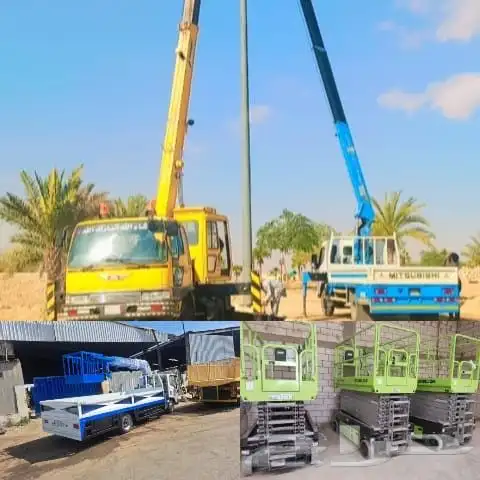 اجار سيزر لفت _مان لفت_كرين سله رفع عمال_نقل كرفانات 0
