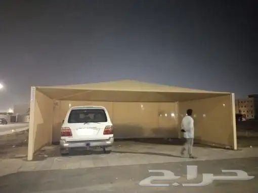 مظلات وسواتر وبيوت الشعر جده وتغير قماش وتركيب مظلات فرنسي 3