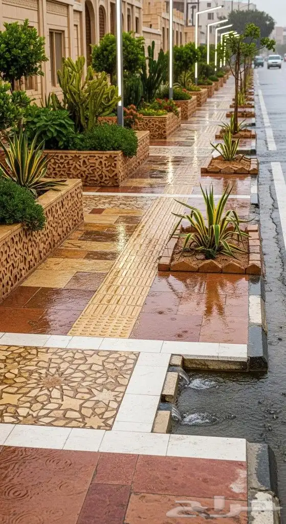 أنترلوك وبازلت وحجر 3