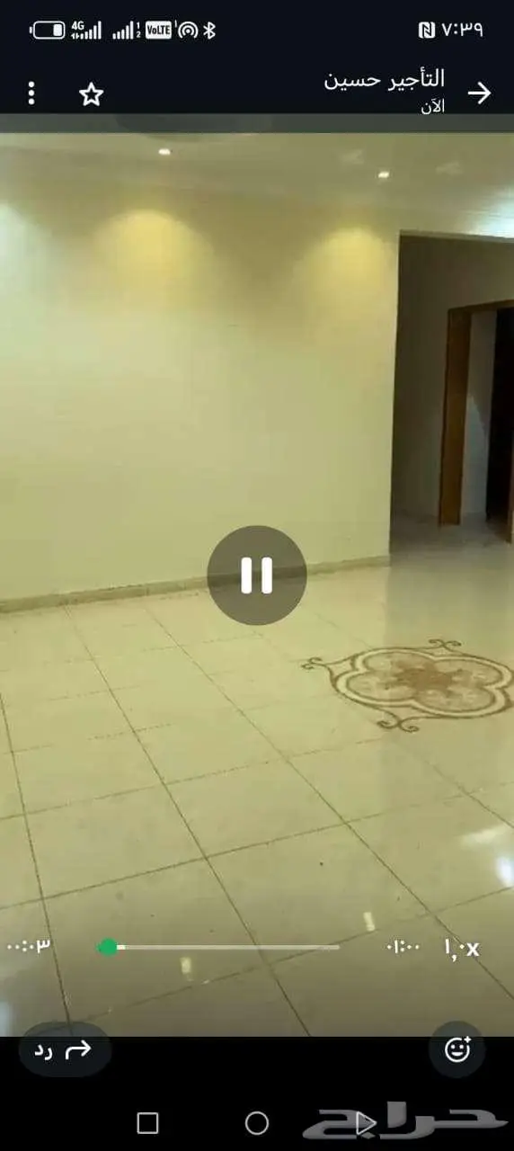 شقة بلاط اربع غرة وصالة وثلاث دورة مياه للعوايل بخميس مشيط 3