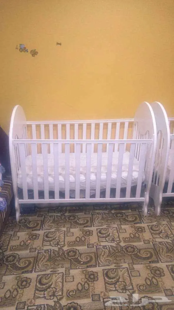 سريرين اطفال مع المرتبة 1