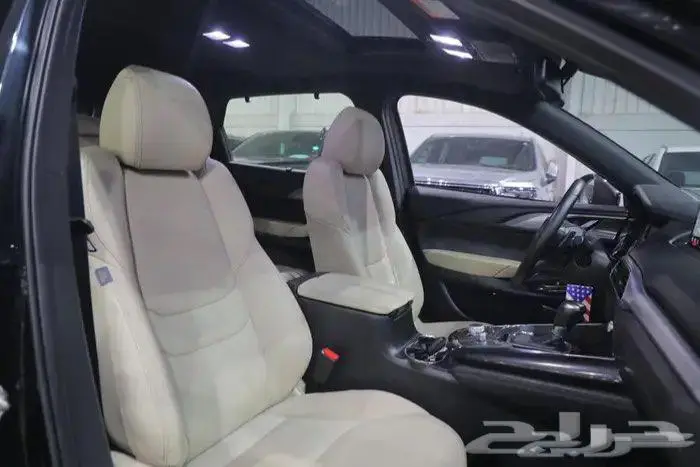 مازدا CX9 فل كامل فتحة سقف جلد اربعة سلندر موديل 2023 15
