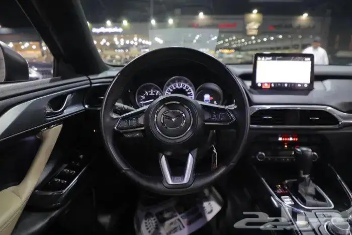 مازدا CX9 فل كامل فتحة سقف جلد اربعة سلندر موديل 2023 11