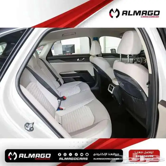 عرض خاص - كيا k5 ستاندر مطور بصمه بانوراما موديل 2025 5