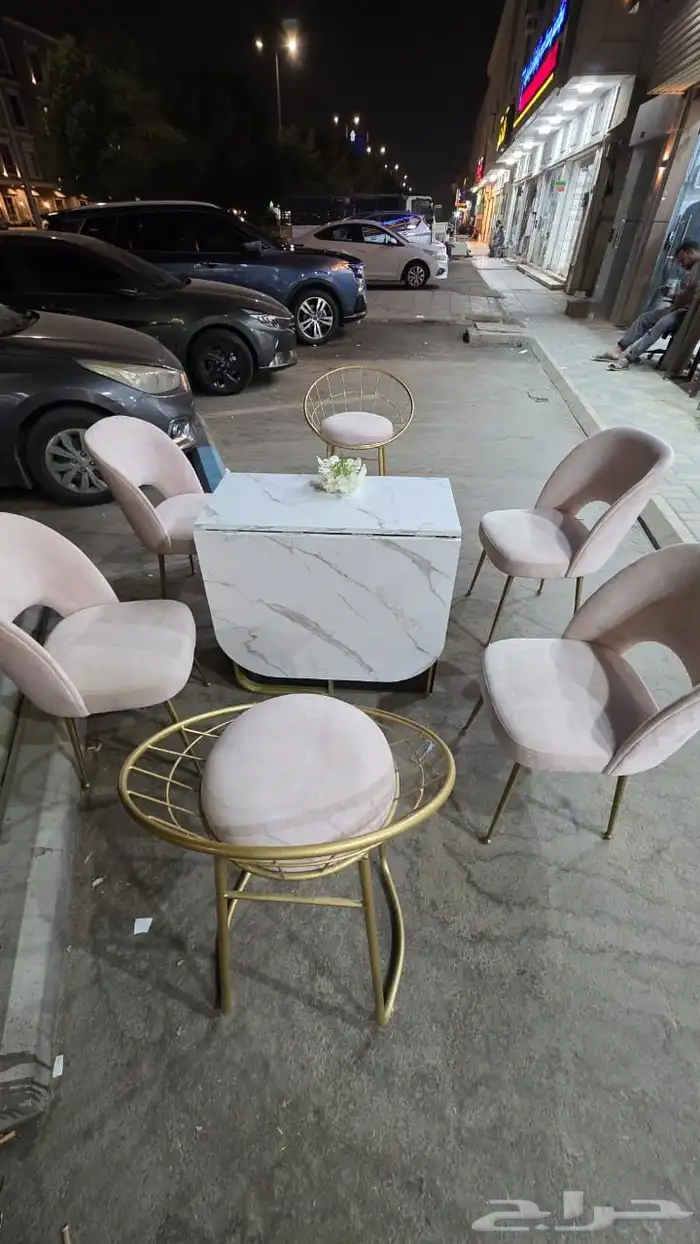 طاوله طعام فخمه 6كراسي 2