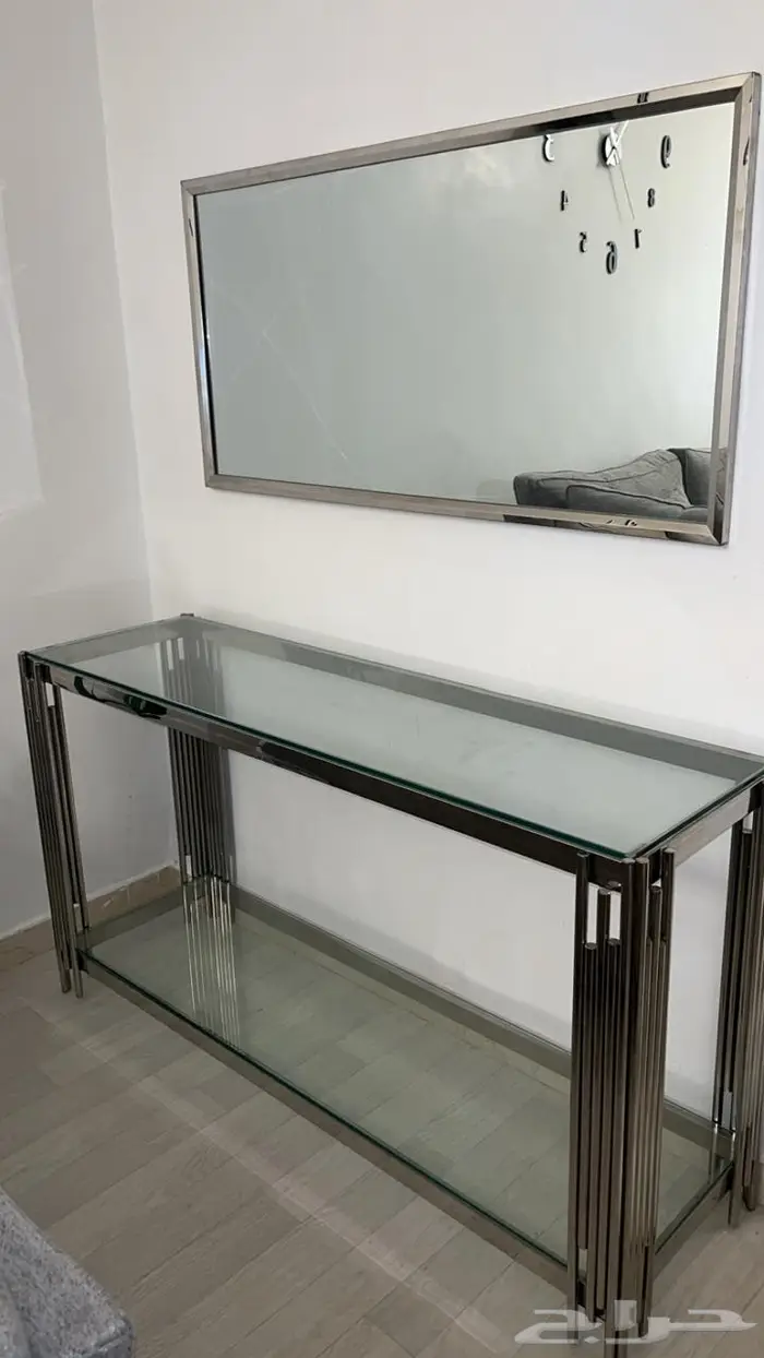 مدخل إستيل فضي 0