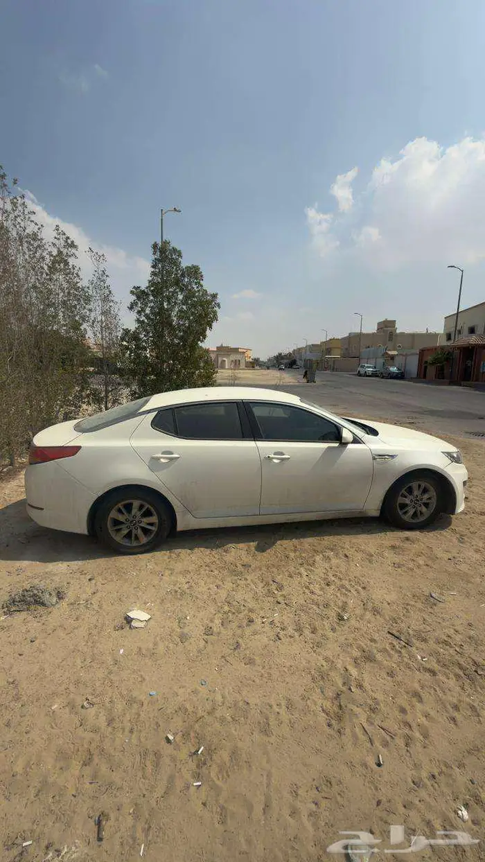كيا اوبتيما 2013 للبيع. ممشى 400 ألف و اشوي 5
