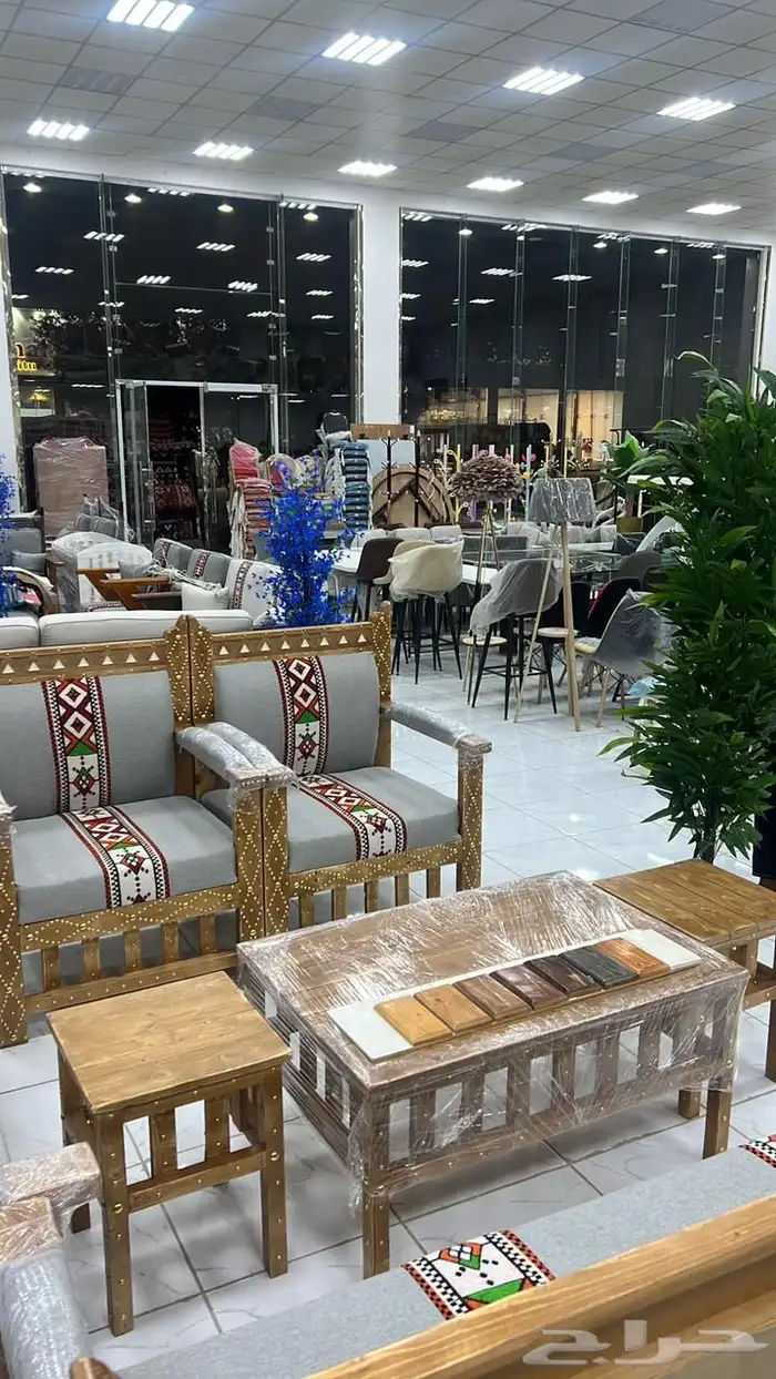 جلسات شعبية وحديثة خارجية وديكورات 2