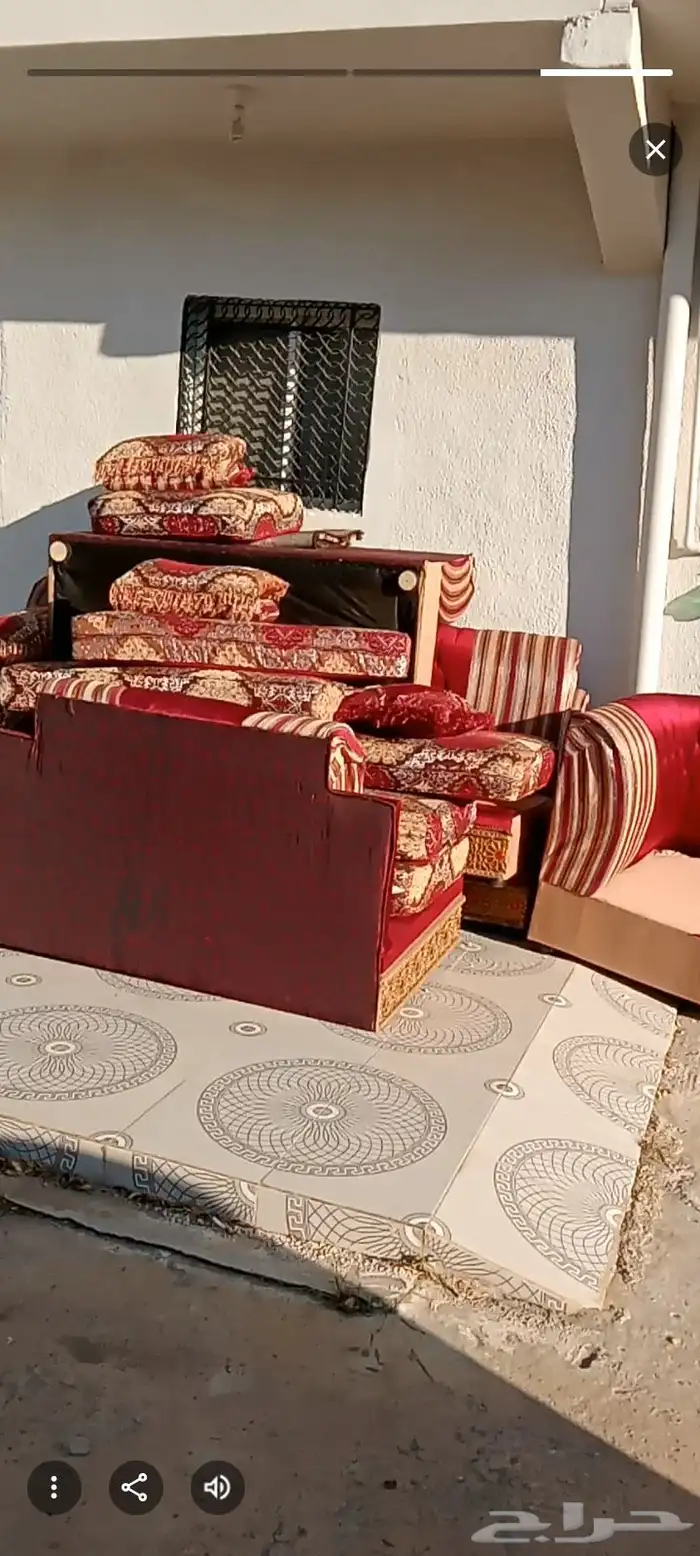 يوجد لدينا اثاث البيع غرفة النوم طقم كامل وكنبات طقم كامل 4