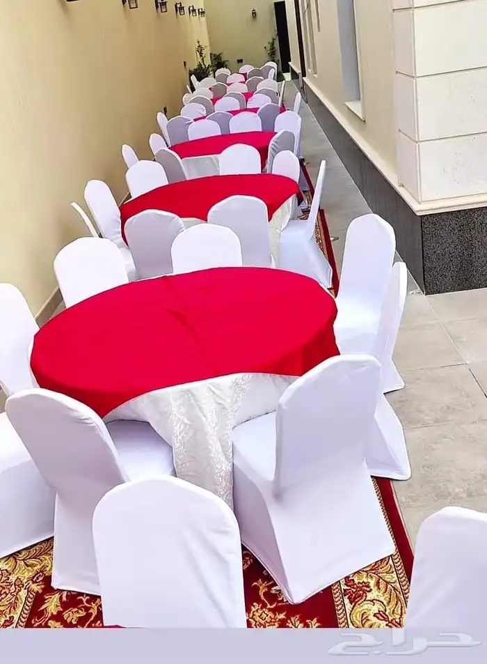 تنسيق حفلات تاجير كراسي وطاولات سماعات كوش دفايات 8