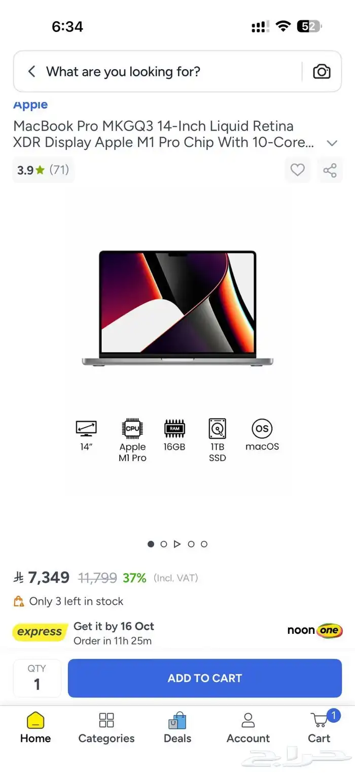 macbook pro m1pro 2022 3