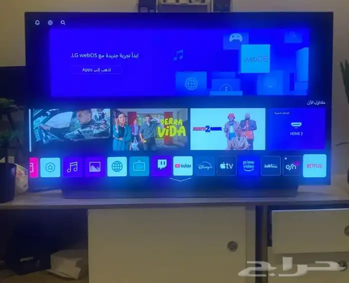 تلفزيون LG oled 55 للقيمنق والأفلام 0