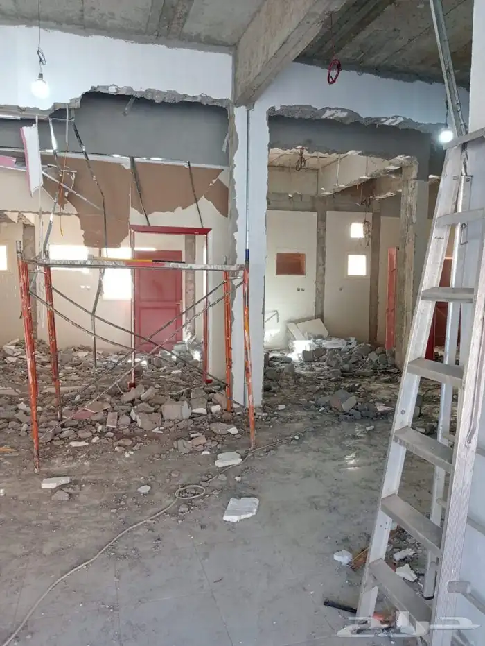 تكسير جدران وترميم ولياسه وبناء بالمدينة المنورة 2