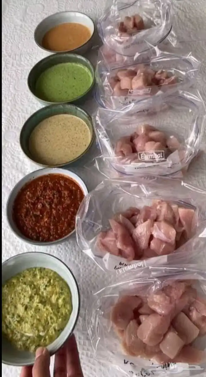 تتبلات سريعة جاهزه للطبخ ( دجاج) 0