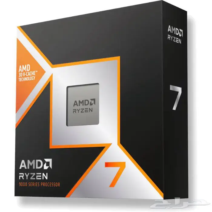 معالج Ryzen 9800x3d ومذربورد 0