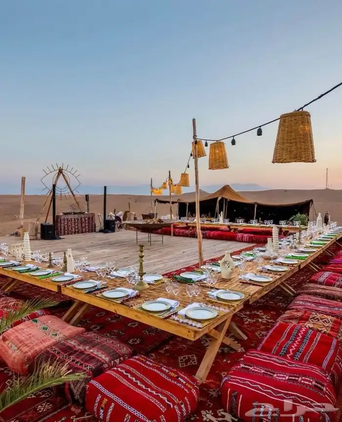 تنظيم وتنسيق ديكورات المخيمات الشتوية 5