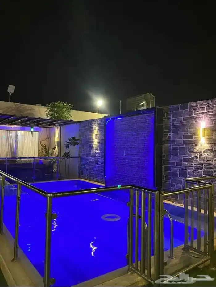 ايجار يومي شاليهات ونتر جنوب الرياض حي عريض 1