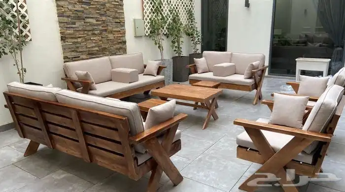 جلسات شعبية وحديثة خارجية وديكورات 4