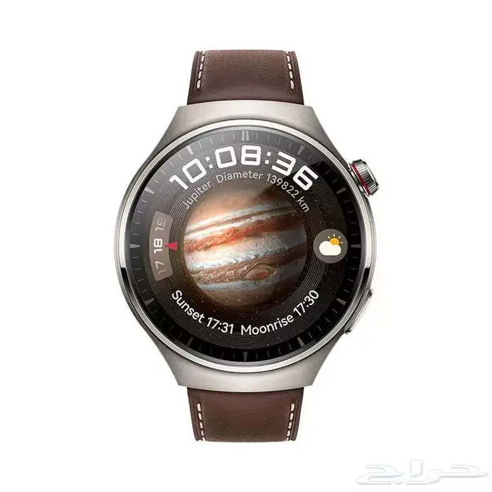 Huawei Watch 4 Pro 48MM Brown leather strap 1