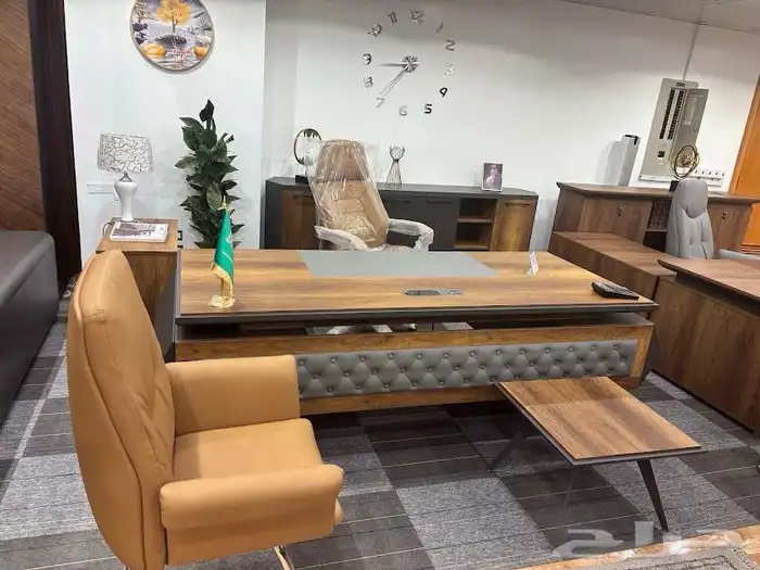 مودرن أحدث مكتب فخم إداري طقم متكامل مع كرسي و كنب اجتماعات 21