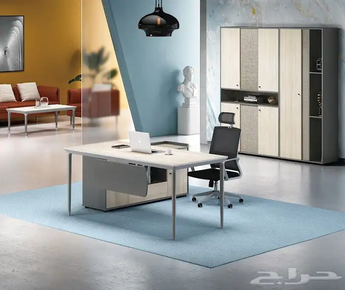 مودرن أحدث مكتب فخم إداري طقم متكامل مع كرسي و كنب اجتماعات 38