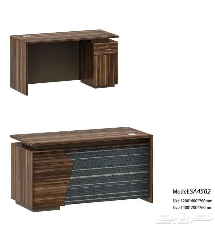 جديد اثاث مودرن مكتبي متوفرج. (وموجود التوصيل  والتركيب 2