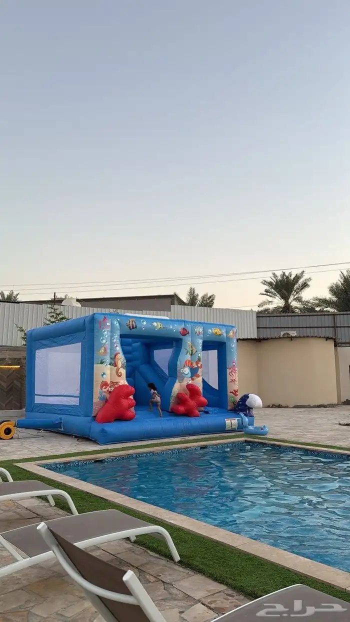 تأجير نطيطات هوائية ومائية تبدأ الاسعار من 300 0