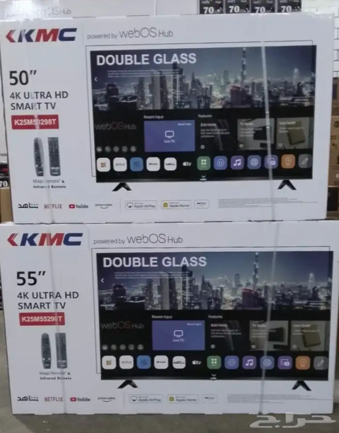 شاشة كي ام سي ضد الكسر نظام ويبوس webos 0