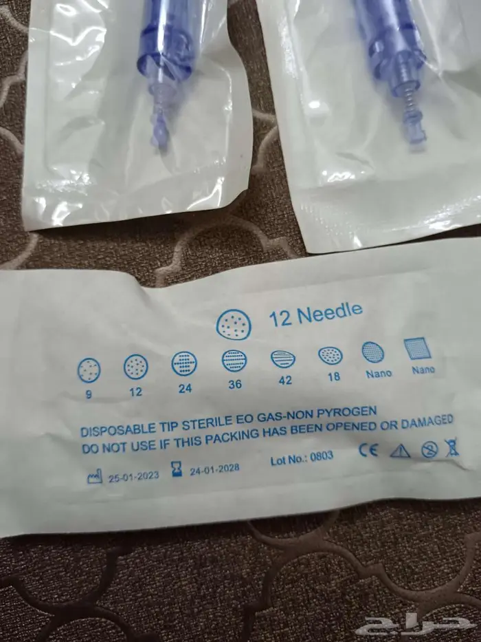 ديرما بن موديل A1 مع 10 ابر جديده مقاس 12 ابره شبه مستعمل 6