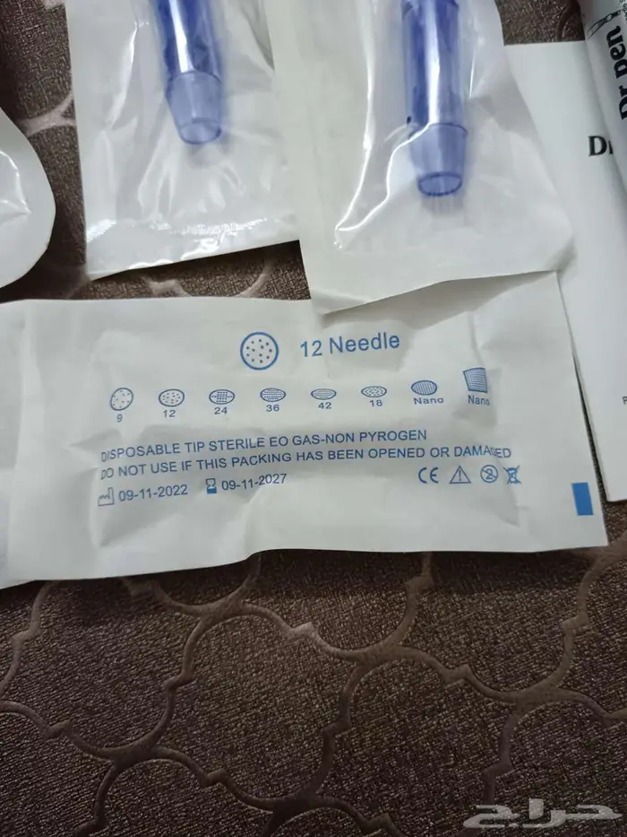 ديرما بن موديل A1 مع 10 ابر جديده مقاس 12 ابره شبه مستعمل 1