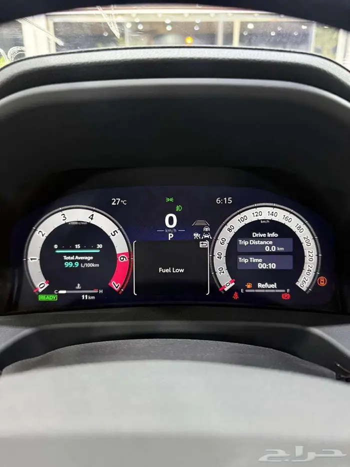 تويوتا لاندكروزر VXR هايبرد سعودي 2025 ( ابيض - اسود ) 17