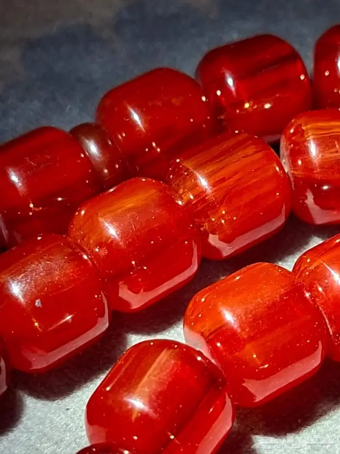 مسباح فاتوران احمر شفاف صندوقي صب قديم 10