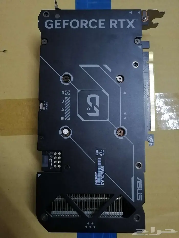 كرت شاشه asus rtx 4060 dual oc 8gb 4