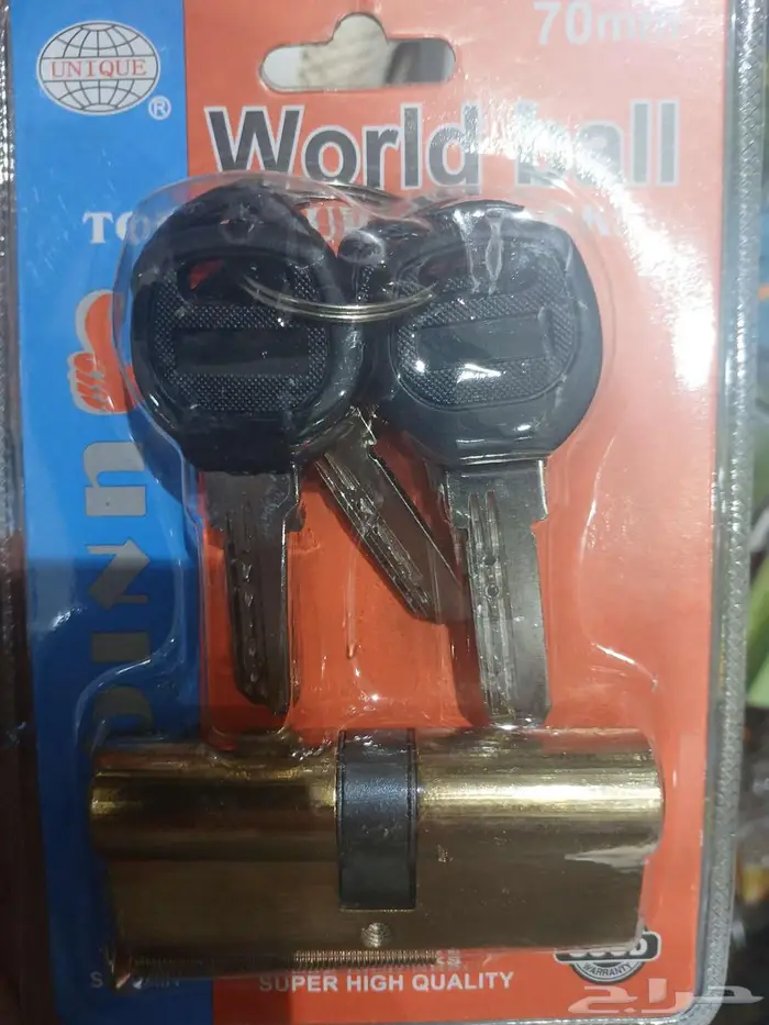 قلب كالون واجد لابواب الحديد والثاني للخشب يجي قصير 1