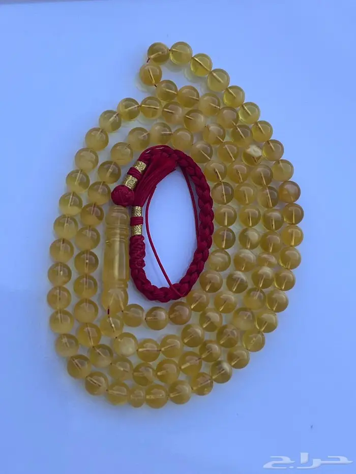 مسباح كهرمان كلنغرادي حر 99 خرزة 1