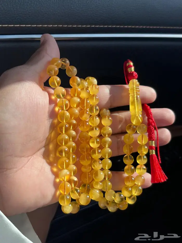 مسباح كهرمان كلنغرادي حر 99 خرزة 2