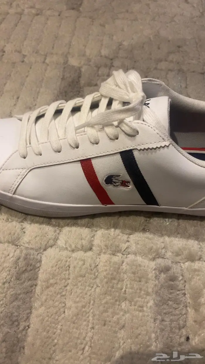 شوز لاكوست ابيض Lacoste 2
