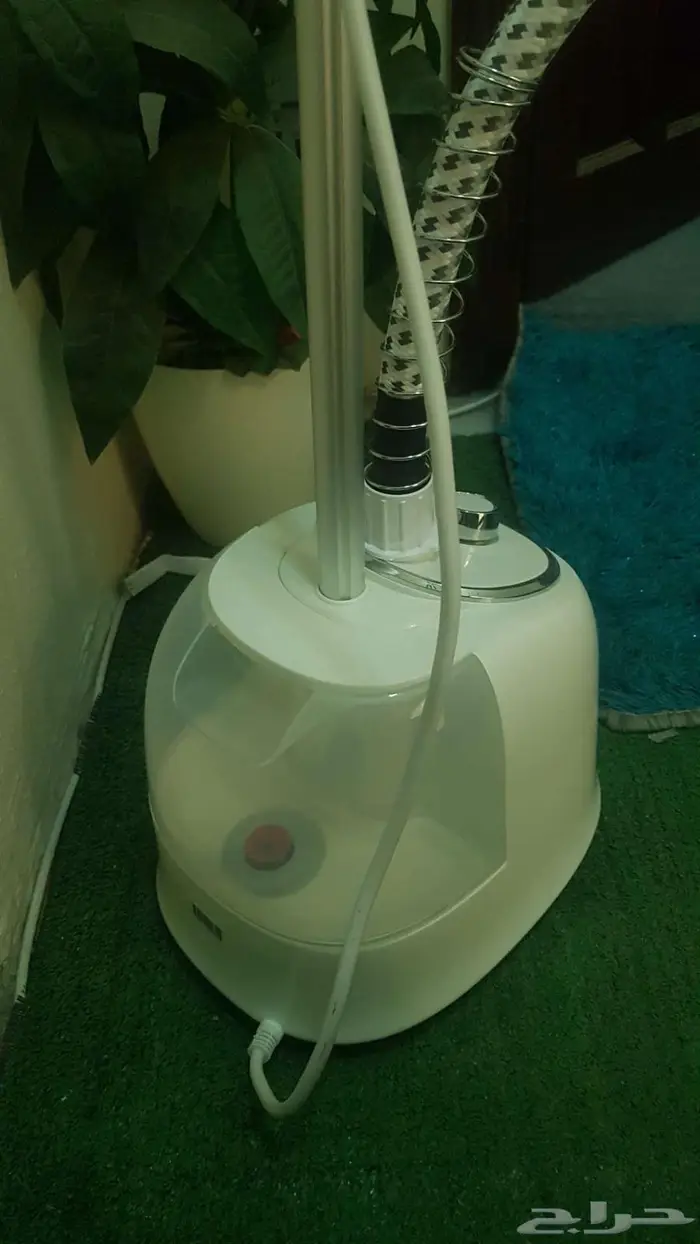 مكواة كاوية ملابس بخارية مع مروحة طاولة 2