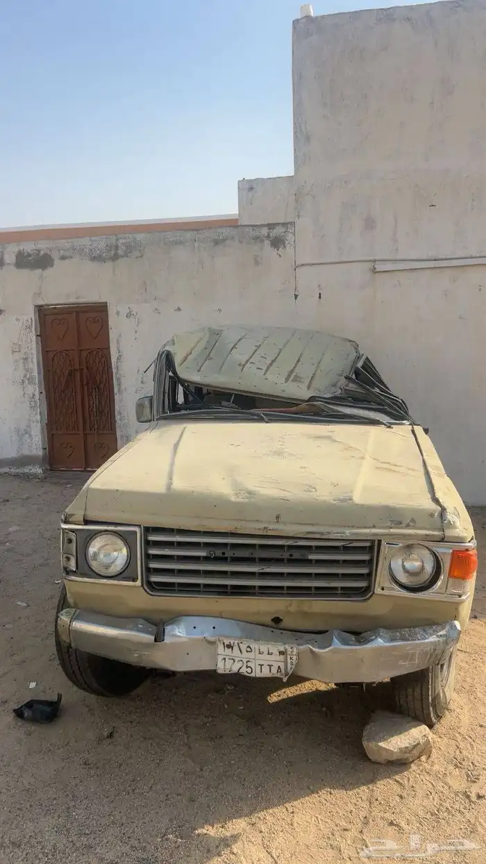 جيب تويوتا 84 مقلوب للبيع تشليح 1