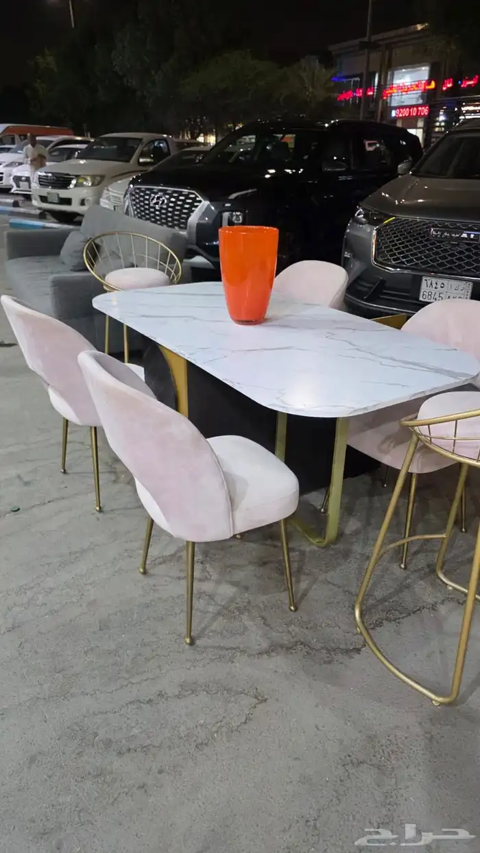 طاوله طعام فخمه 6كراسي 1