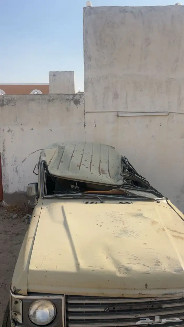 جيب تويوتا 84 مقلوب للبيع تشليح 2